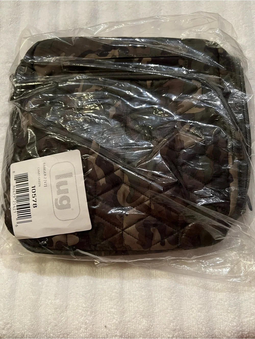 Lug Ranger 2 Crossbody in Camo Green NWT
